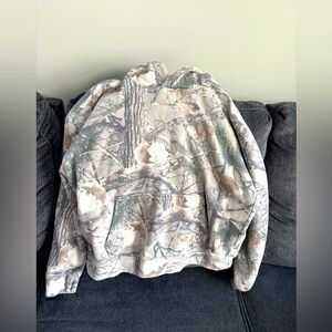 Hollister camouflage size medium men’s hoodie.